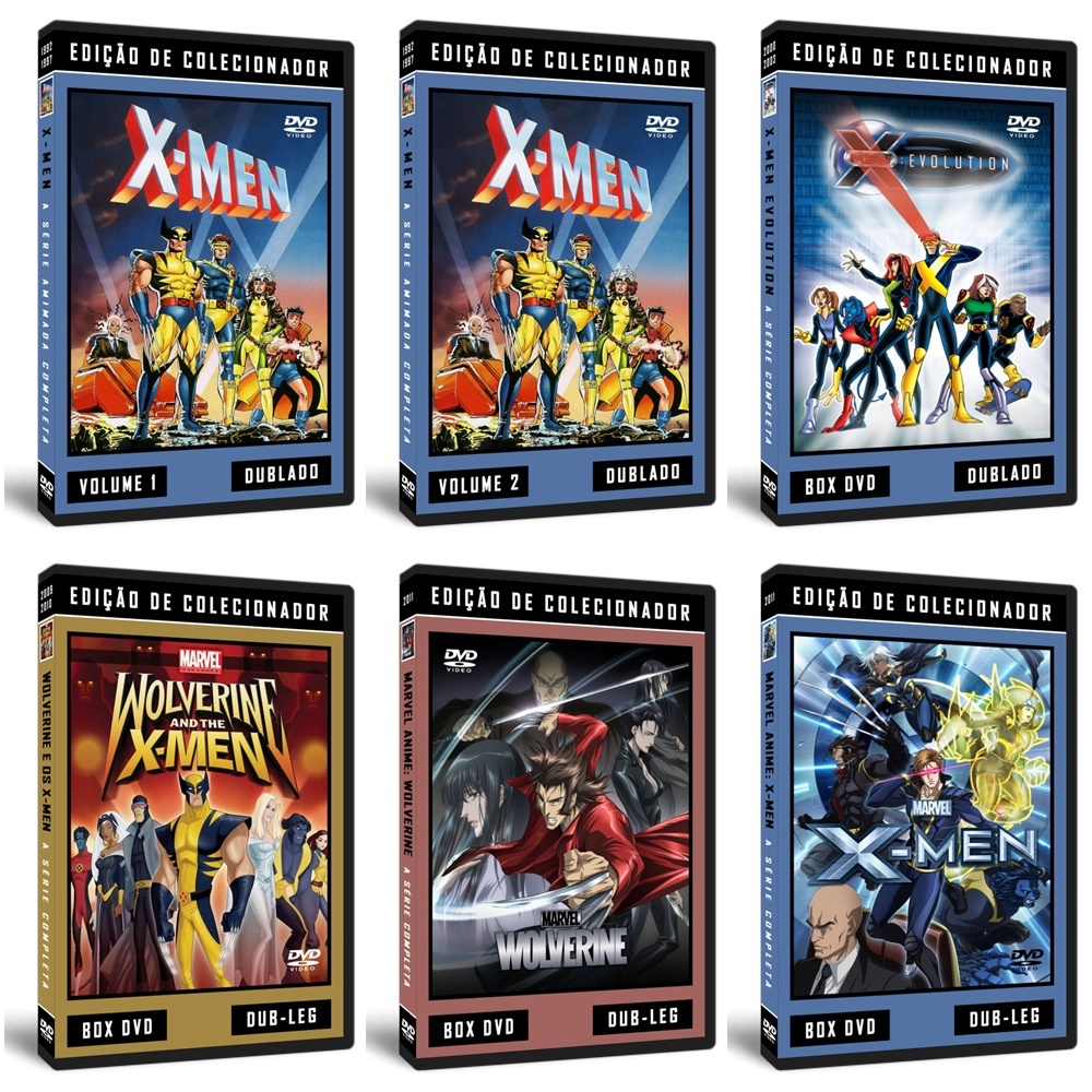 X-Men: Coleçao De desenhos Animados Em DVD | Shopee Brasil