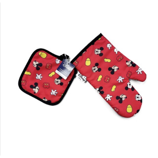 Conjunto luva e pega panela Disney Mickey - Kit com 2 peças