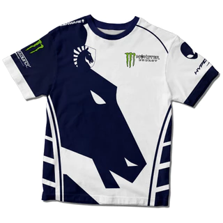 Camisa Camiseta Team Liquid Uniforme Branca (Sem nome)