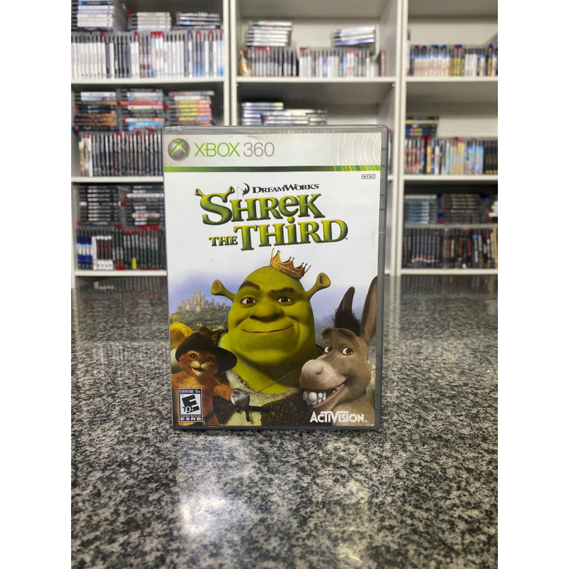 Shrek The Third - Xbox 360 Mídia Física Original Usado