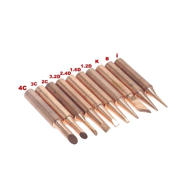 10 Pontas Ferro Solda Cobre 900m Yaxun Hikari 881d 886d 852d