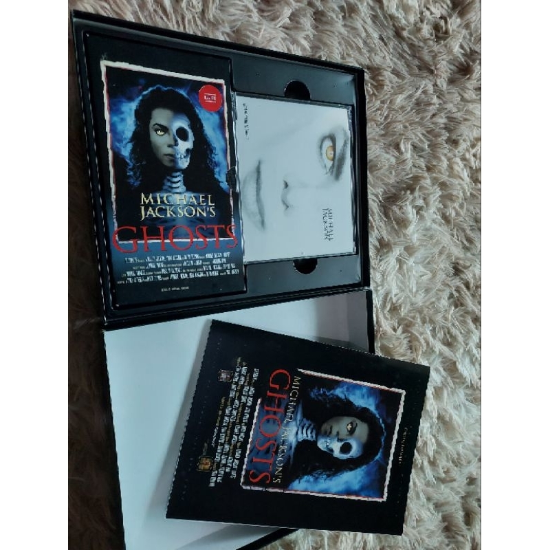 Box Michael Jackson Ghosts Vhs 2cds nunca usado raríssimo