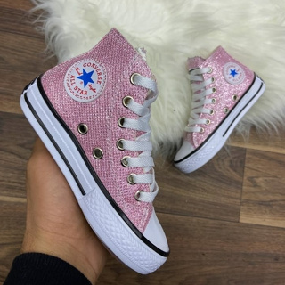 All star rosa brilhante sales