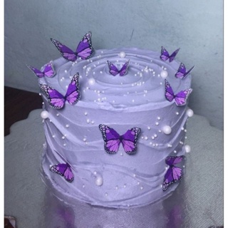 70 Borboletas pequenas para decoração de bolo