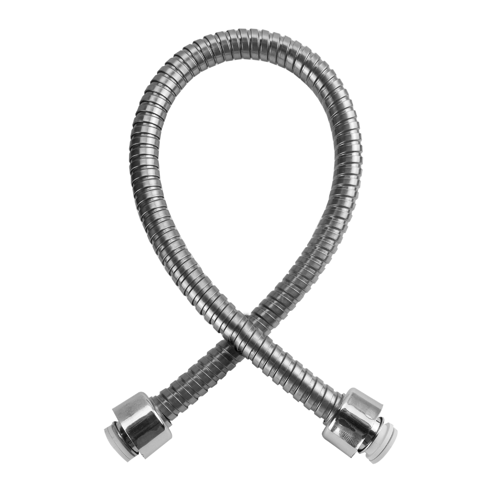 Engate Rabicho Torneira Pia Flexivel CR Aço Inox 50 Cm Cód. 2112