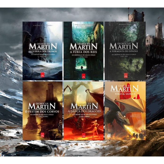 Box Livros as Cronicas de Gelo e Fogo: Onde Comprar | BuscaProdutos