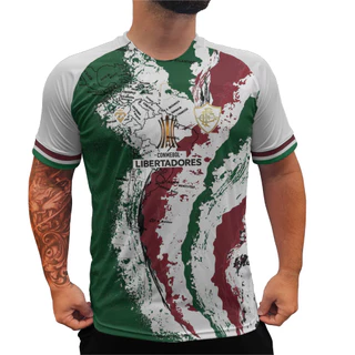 Camiseta Dry Fit Fluminense A América É Tricolor Faz o L Euro Slim Mantoo