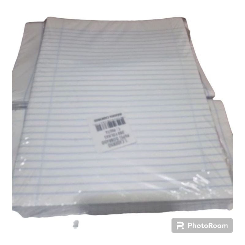 Papel Almaço, pacote com 200 folhas