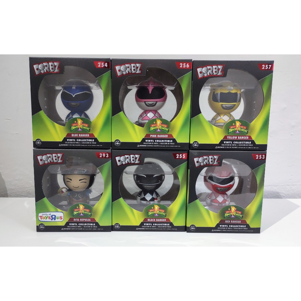 Funko Dorbz Power Ranger Set Completo | Shopee Brasil