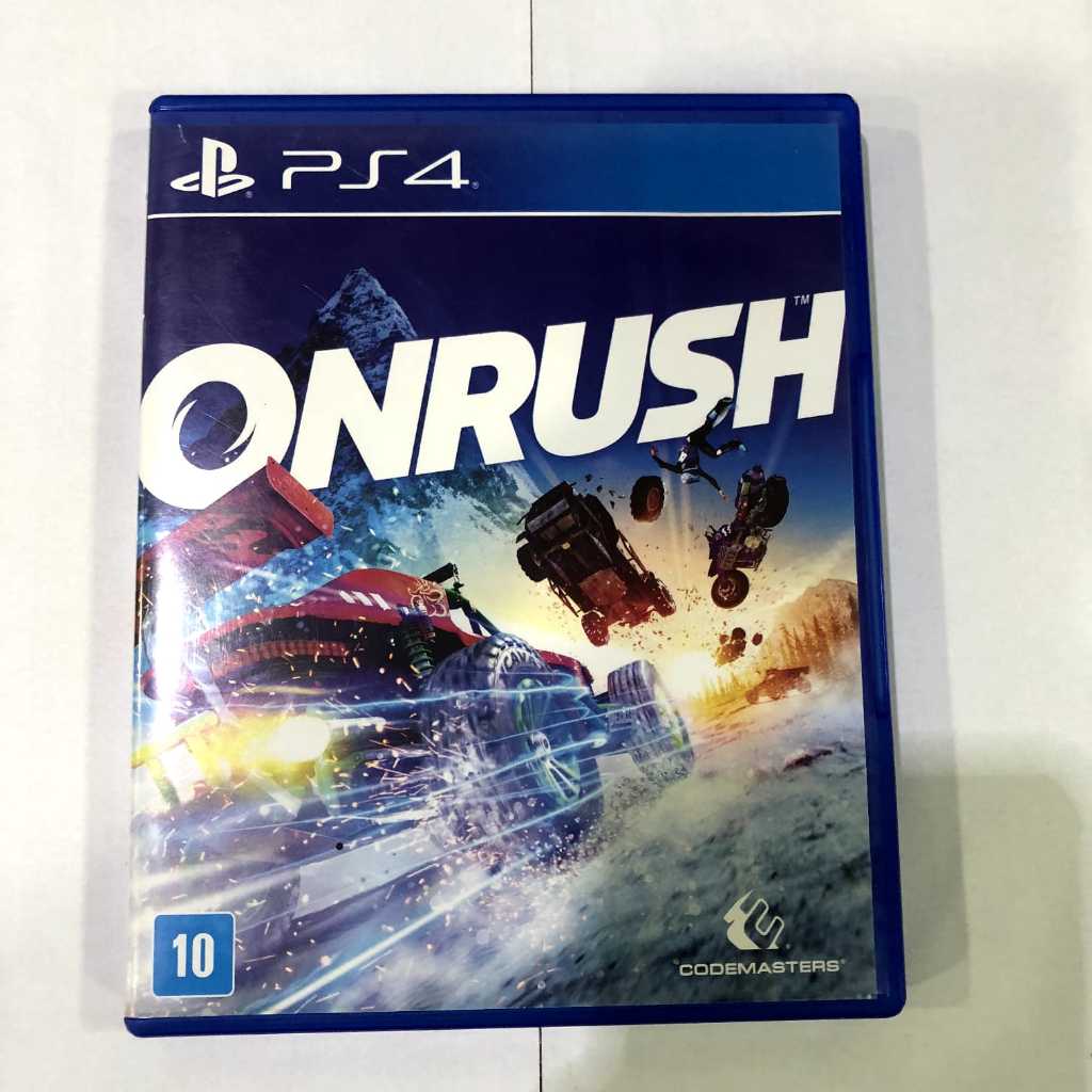 Jogo Corrida Onrush Ps4 Mídia Física Português Novo Lacrado