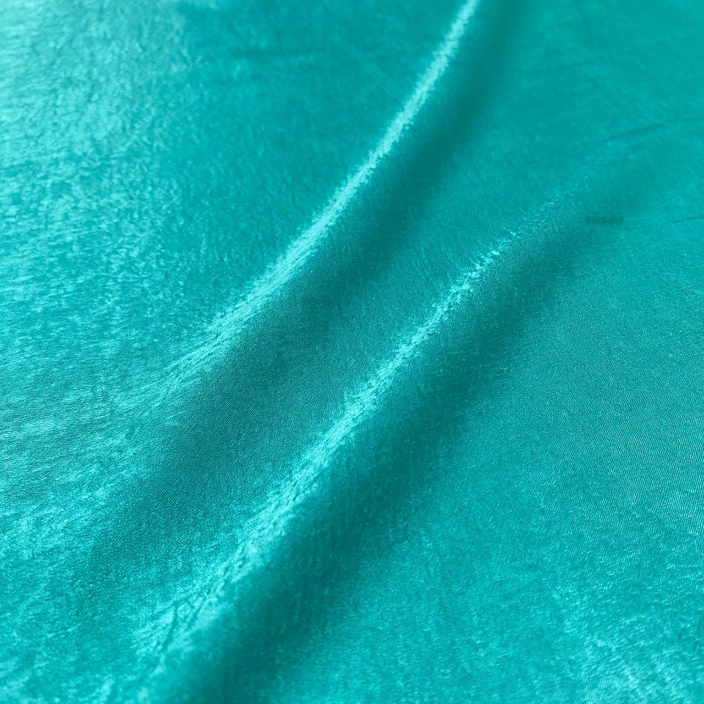 Tecido Seda Lisa Gloss Azul Tiffany 1,50m - Para Roupas Femininas ...