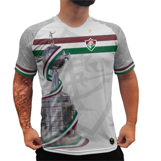 Camiseta Dry Fit Fluminense Grande São Os Outros Euro Slim Mantoo