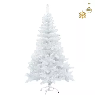 01 ARVORE NATAL PINHEIRO GRANDE SIMPLES BRANCA 1,50 MT