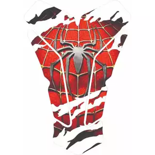 Protetor Para Tanque de Moto Resinado Tankpad Universal - HOMEM ARANHA PEITO VERMELHO 2559