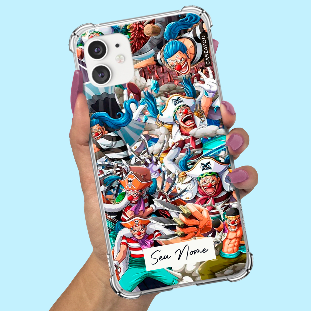 Capa Capinha de celular Personalizada Anti-impacto com nome Buggy