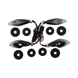 Kit 4 Pisca Led FAZER YBR FACTOR 125 150 Fazer 250 Universal Todos Anos