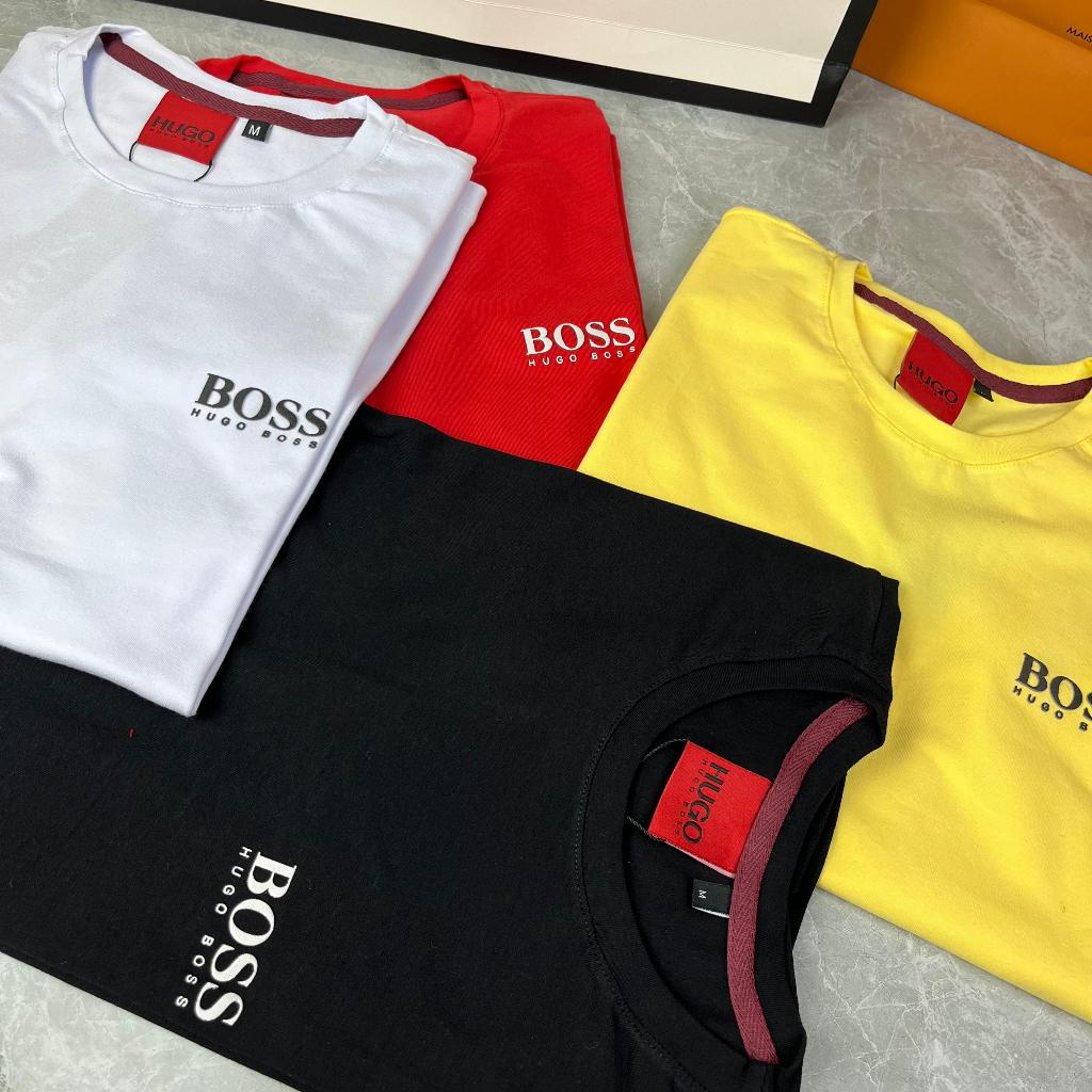 OFERTA RELÂMPAGO - Camiseta Masculina Premium 30.1 Boss P ao GG Algodão Elastano - PROMOÇÃO e de ENVIO IMEDIATO