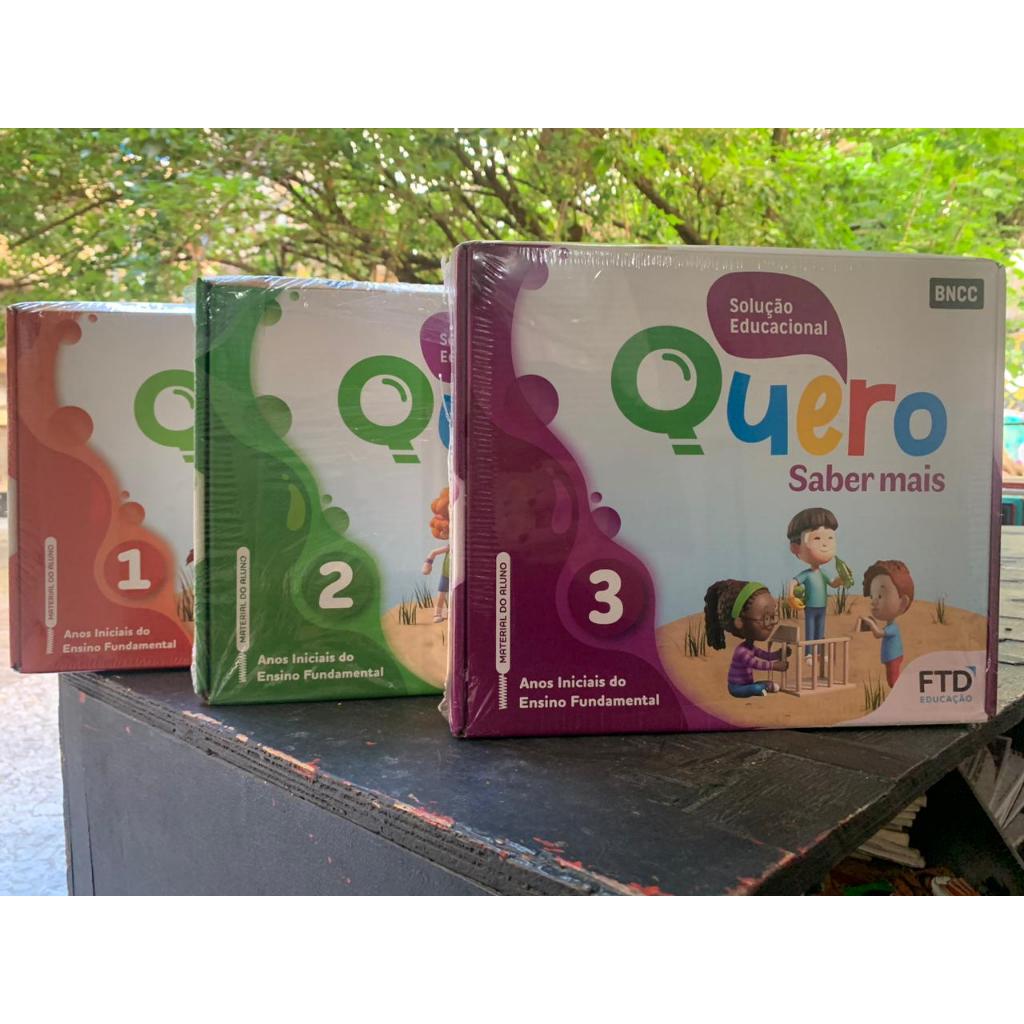 Solução Educacional - Quero Saber Mais 1ª, 2ª ou 3ª