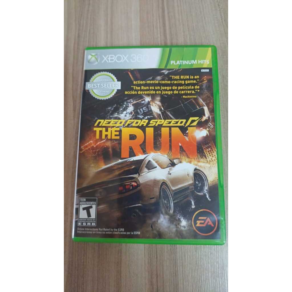 NFS The Run PAL VF Need For Speed: The Run - Version Xbox 360 Neuve Sous Blister - Jeu De Course PAL VF SPEC Ops The Line Xbox 360