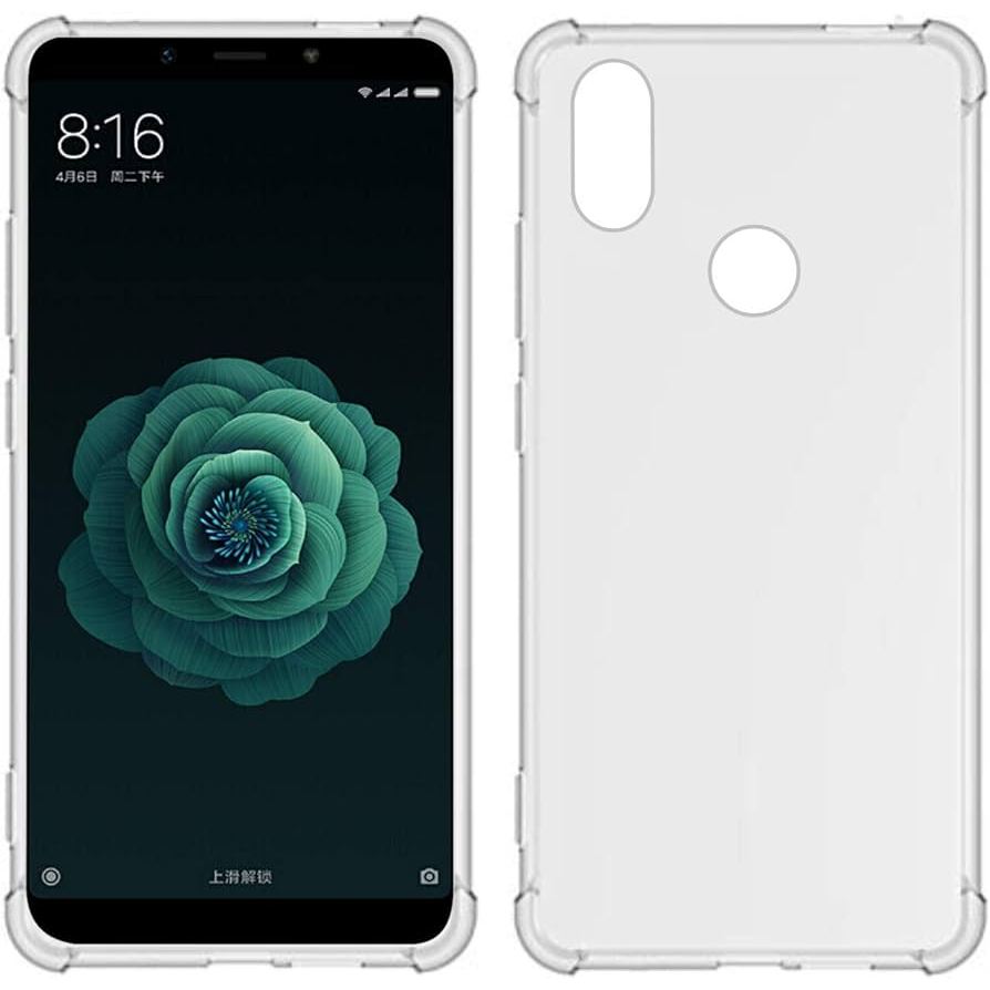 Capa Anti Impacto Transparente redmi mi A2 / 6x 5.99 com Borda