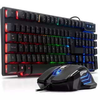Kit Gamer Teclado Iluminado Led Usb E Mouse Gamer em Oferta na Shopee