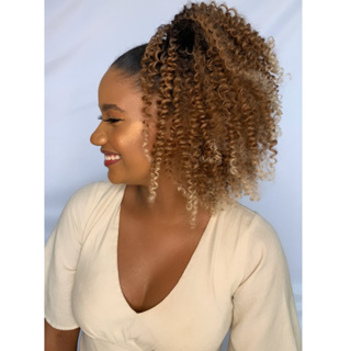 Cabelo Cacheado Curto Afro Moderno Para Crochet Braids