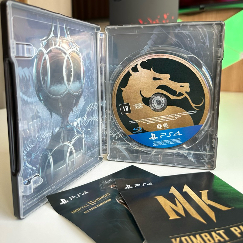 SteelBook Mortal Kombat X Vide – Boîtier Collector Pour Xbox 360/PS3