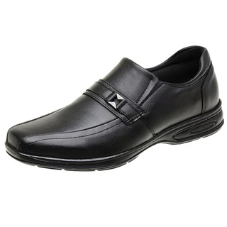 Sapato Social Masculino Ortopédico Couro Legítimo Promoção do 33 ao 46 - 5040