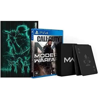Kit Call Of Duty Modern Warfare (Lacrado) - PS4 - Mídia Física + Pôster + Baralho
