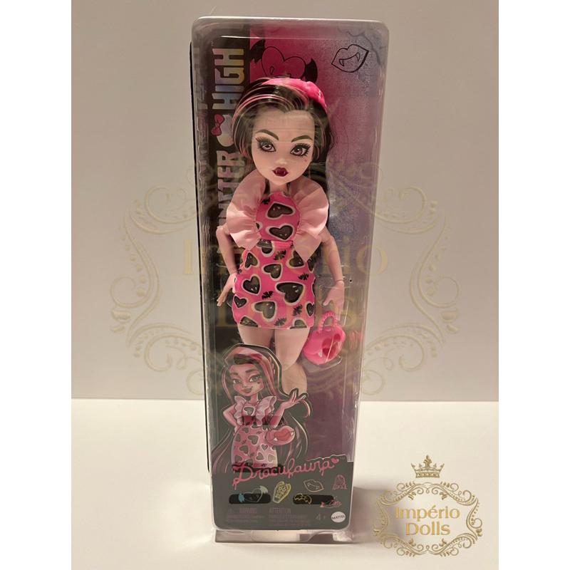 Boneca Monster high Draculaura Budget g3 lacrada | Shopee Brasil