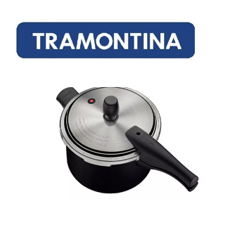 Panela De Pressao 4,5L Tramontina Vancouver Preto