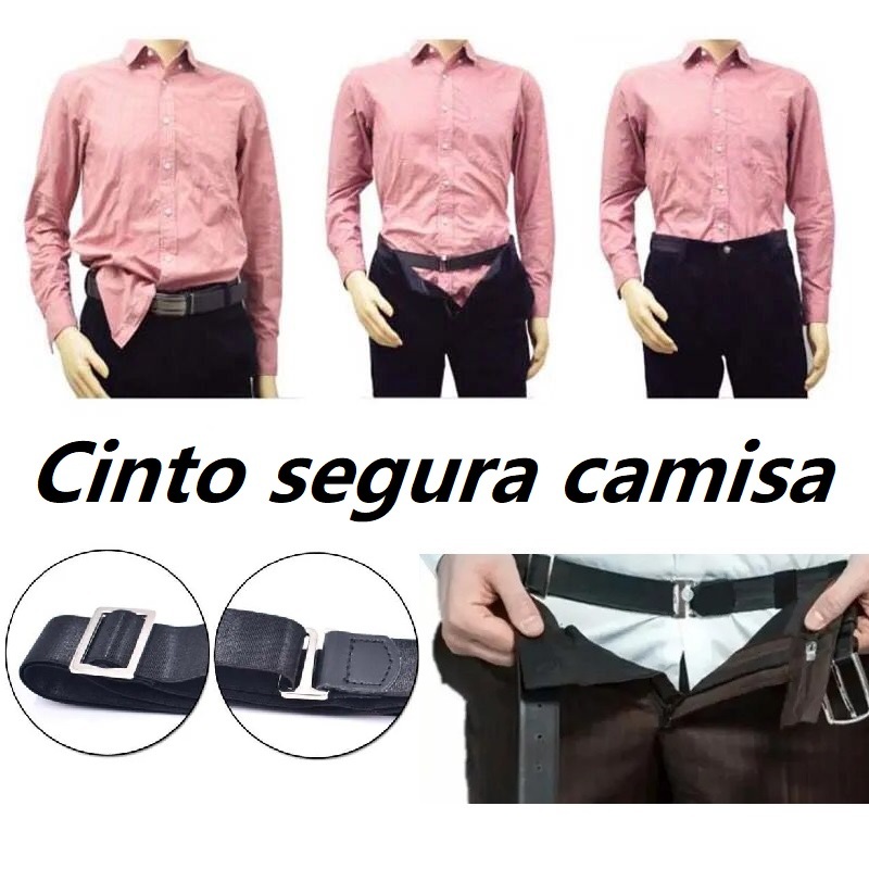 Cinto de camisa store social