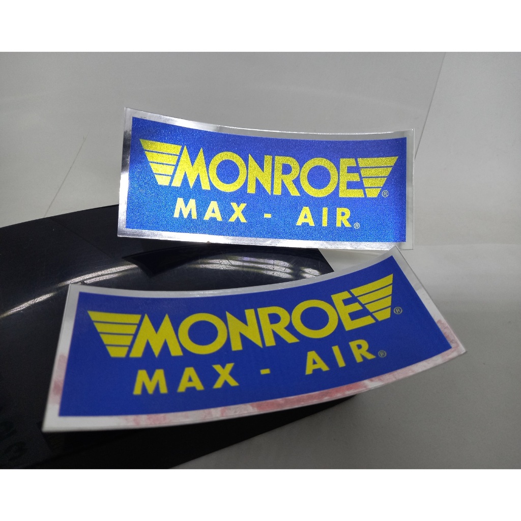 PAR ADESIVO MONROE AIR-MAX / ADESIVO DO AMORTECEDOR TRASEIRO DO KADETT GSi