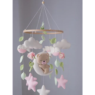 Móbile Brinquedo de Berço Ursinha Urso
