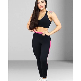Conjunto Academia Cintura Alta K2b 100% Original