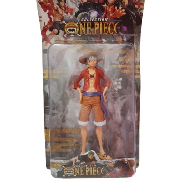 Boneco One Piece Luffy Zoro Ace Law Sanji Colecionador 20cm