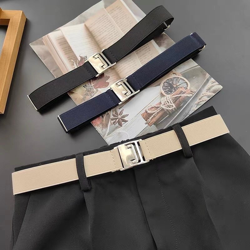 Cinto ElásticoVestido Cintura Esticada Feminino Acessórios Para Corpete Fivela De Metal