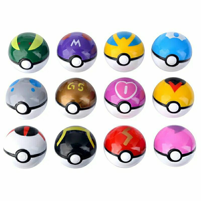 Pokemon brinquedos pokeball deformação anime figura de ação modelo caixa  original pikachu eevee squirtle charmander bulbasaur crianças presentes