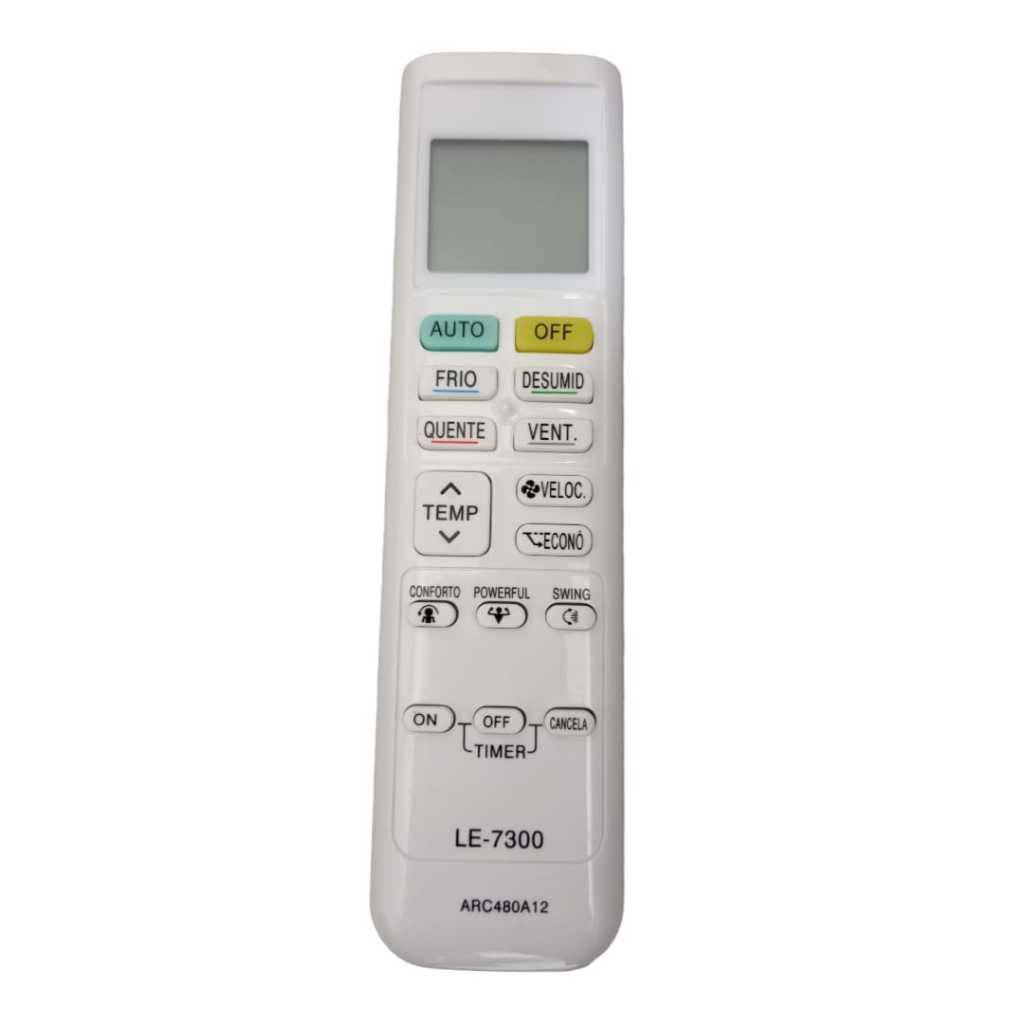 Télécommande de remplacement pour climatiseur ARC480A11, ARC480A12