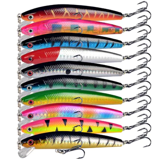 Isca artificial meia água 10cm 8.5g (5 unidades)