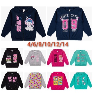Moletom Casacos feminino inverno Kit 3 jaquetas avulsas (Flanelados) infantil/juvenil