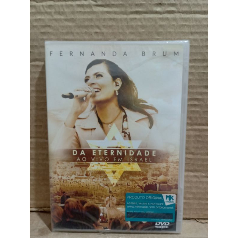 Dvd Fernanda Brum Da Eternidade Ao Vivo Em Israel Original Lacrado Shopee Brasil