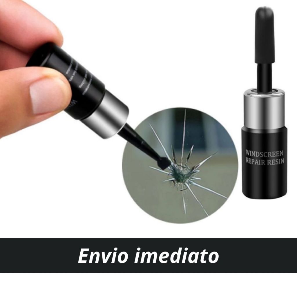 Resina Reparador De Vidros Parabrisas Telas Trincados - Envio imediato