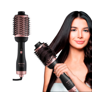 Escova Secadora Mondial 3 Em 1 Black Rose Argan 1200w Es-14