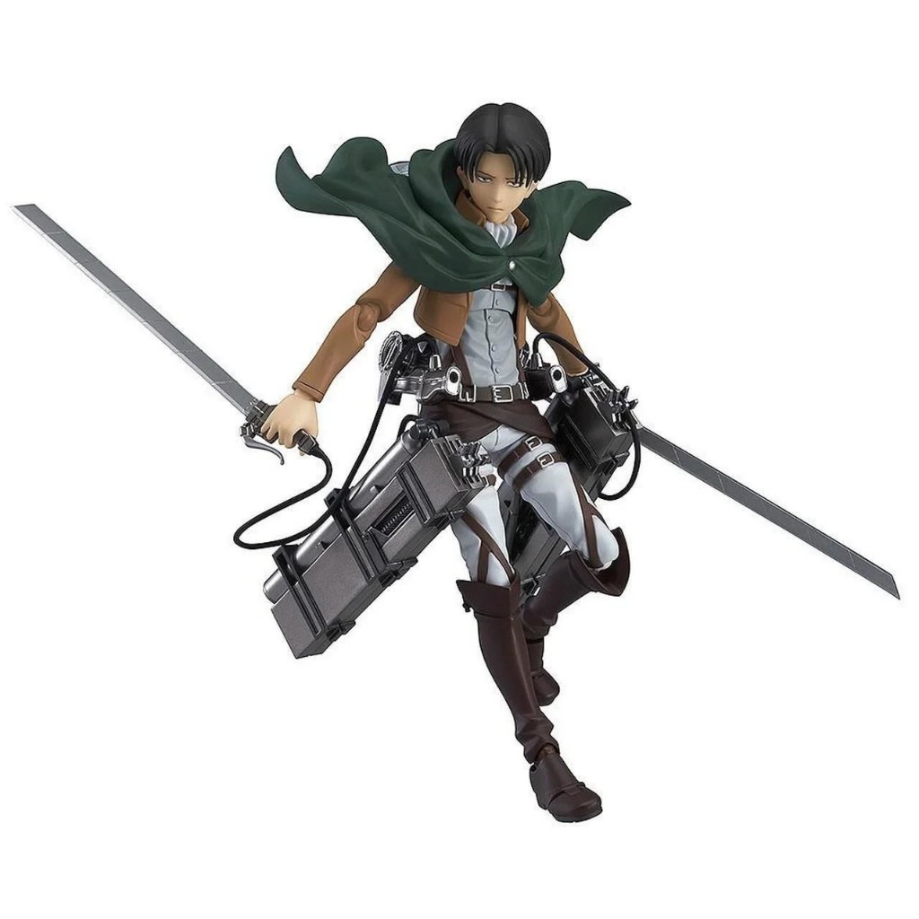 Boneco Levi Ackerman Original Figma Attack On Titan Shingeki | Shopee ...