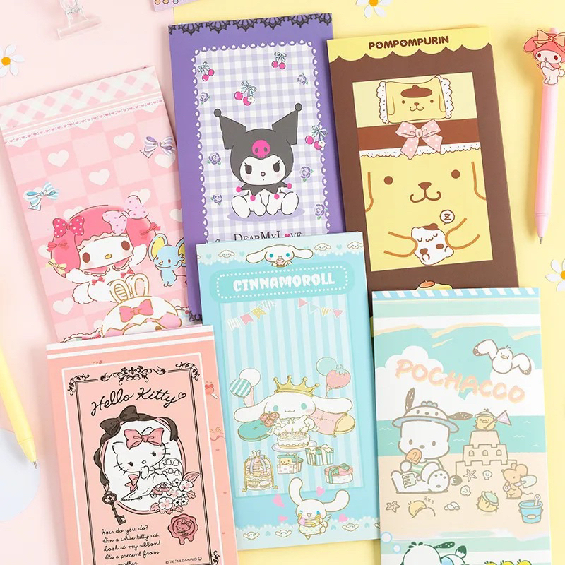 Cartela adesivos hello kitty sanrio kuromi my melody | Shopee Brasil