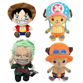 PELÚCIA DE ALTA QUALIDADE, ONE PIECE, LUFFY, ZORO