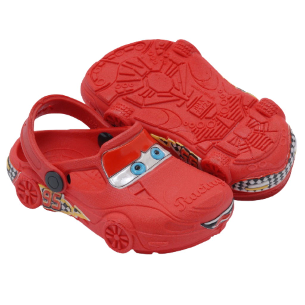 Crocs do Relâmpago Mcqueen Infantil Sandália Babuche Menino Disney ...