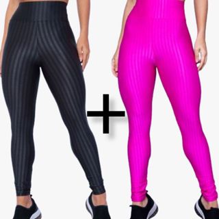 Calça Legging Feminina Suplex 3D Academia - TLT MODAS - Calça