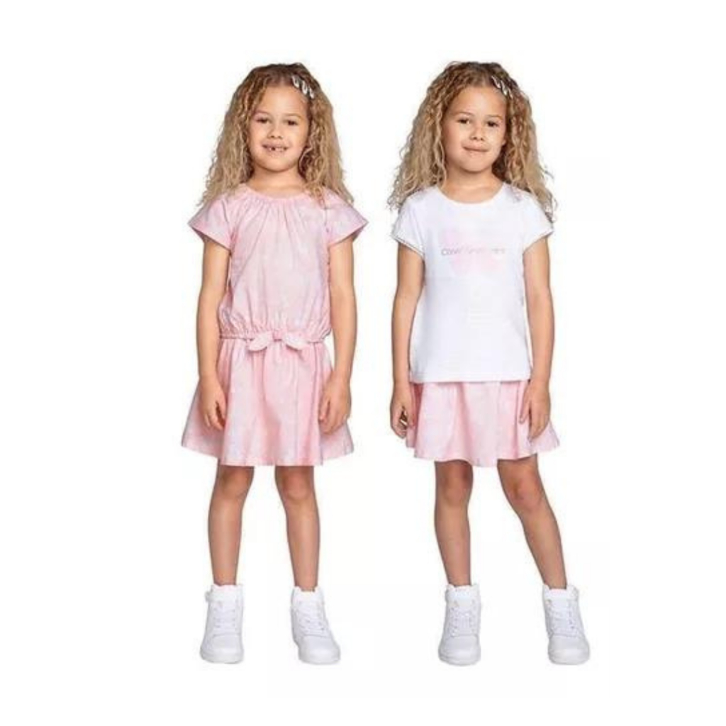 Conjunto Calvin Klein Ck Menina Infantil Original 3 Peças | Shopee Brasil